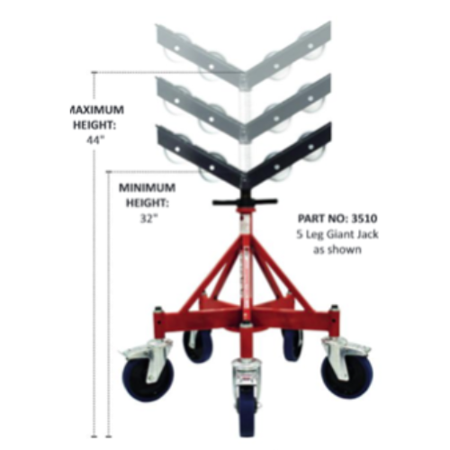 5 Leg Giant Stands