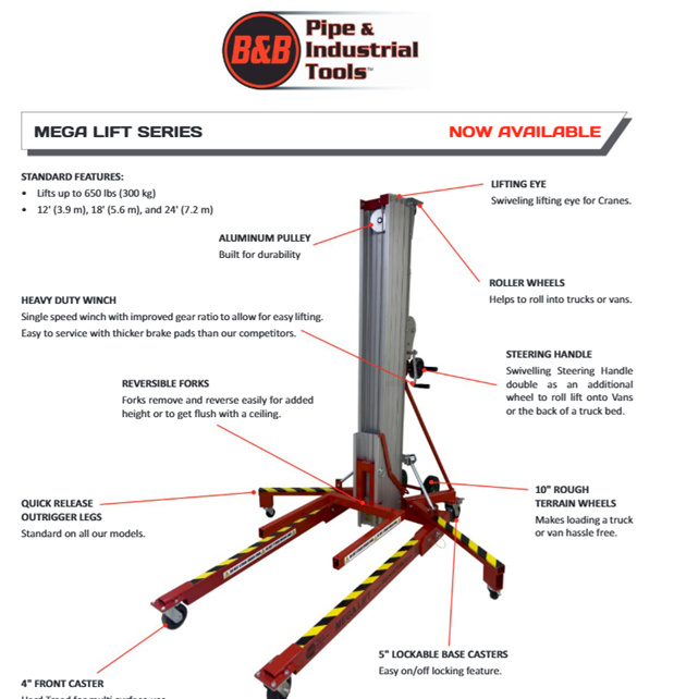 mega lift series
