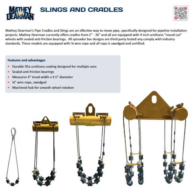 alings and cradles